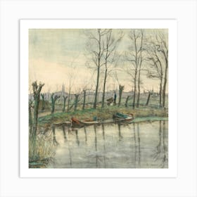 Boat In The Water 5 Art Print