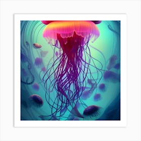 Jellyfish 1 Art Print