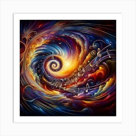 Music Note 4 Art Print