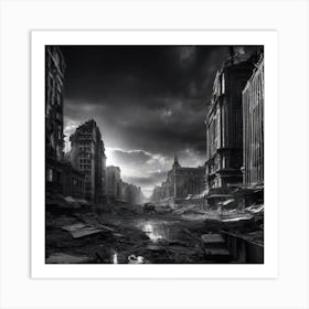 Apocalypse City Art Print