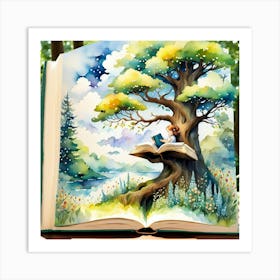 A Forest Tale Art Print