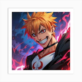 Ichigo Bleach 8 Art Print