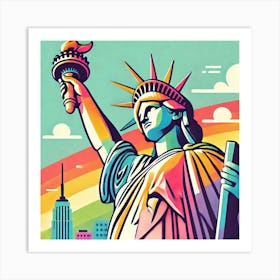 Statue Of Liberty 1 Art Print