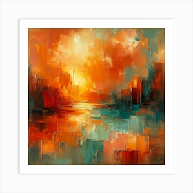 Sunset Art Print