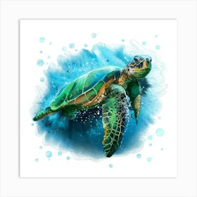 Sea Turtle Art Print