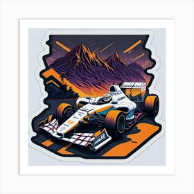 Artwork Graphic Formula1 (137) Art Print