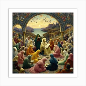 Supper Of Jesus Art Print