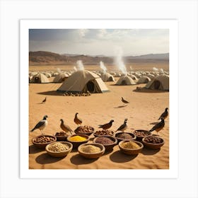 Desert Scene 2 Art Print