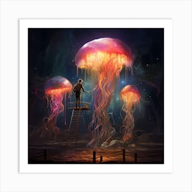 Jellyfish 9 Art Print