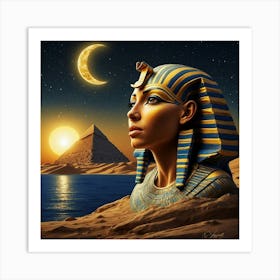 Egyptian Goddess Art Print