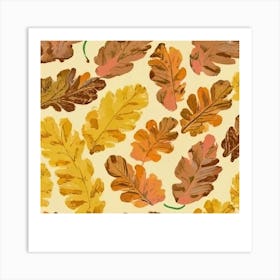 Leaves wall art Art Print