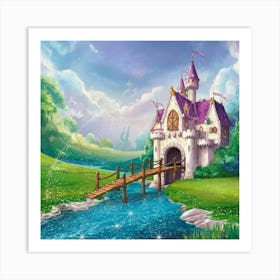 Fairytale Castle Art Print