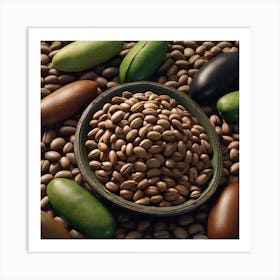 Coffee Beans 289 Art Print