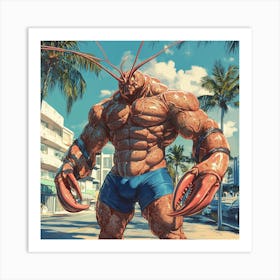 GTA LOBSTER Art Print