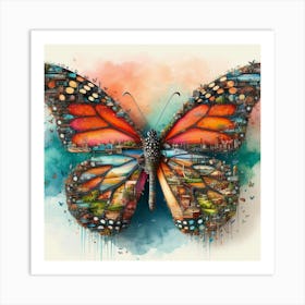 Monarch Butterfly Art Art Print