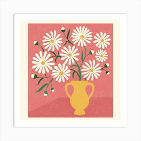 Flower Market Art Print