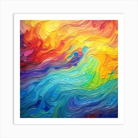 Abstract Painting 293 Art Print