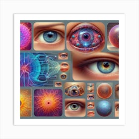 Eye Of The Future Art Print