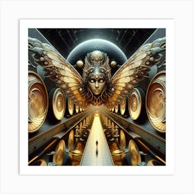 Angel Wings 4 Art Print