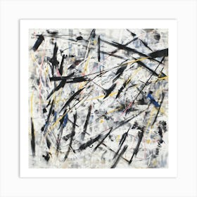 Abstract Design Featuring Hand Drawn Arrows And Markings Chaotic Arrangement Emphasis On Direction 2 1 Art Print