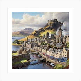 Edinburgh 1 Art Print