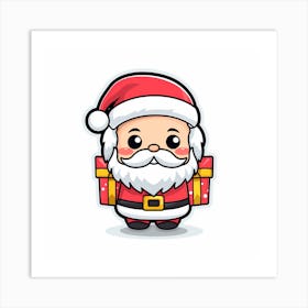 Santa Claus 19 Art Print