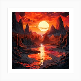 The Ruins Art Print