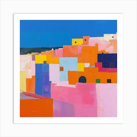 Abstract Travel Collection Fez Morocco 2 Art Print