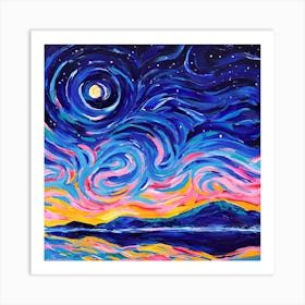 Starry Night 23 Art Print