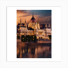 Hungarian Parliament Building Art Print