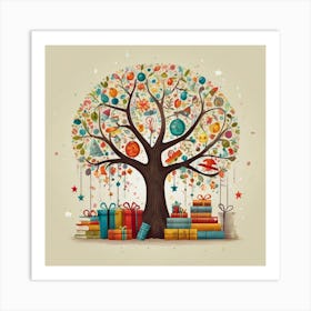 Christmas Tree Art Print