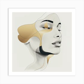 Abstract Portrait Of A Woman 3 - abstract art, abstract painting  city wall art, colorful wall art, home decor, minimal art, modern wall art, wall art, wall decoration, wall print colourful wall art, decor wall art, digital art, digital art download, interior wall art, downloadable art, eclectic wall, fantasy wall art, home decoration, home decor wall, printable art, printable wall art, wall art prints, artistic expression, contemporary, modern art print, Art Print