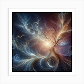 Light, Sound, Vibration-2 Art Print