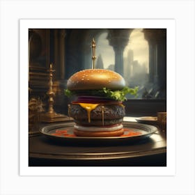 Burger 53 Art Print