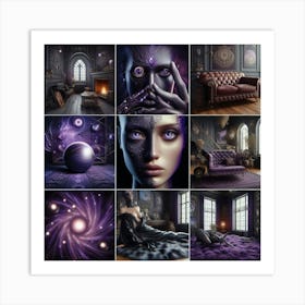 Purple Room Art Print