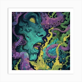 Octopus 27 Art Print