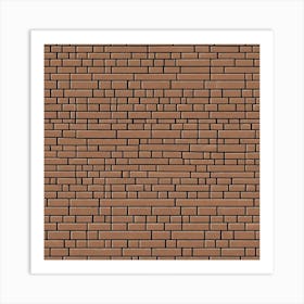 Brick Wall 26 Art Print