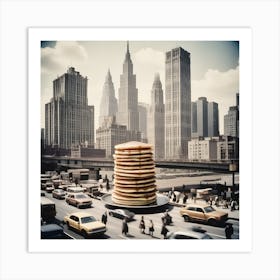 Stack Of Pancakes 2 Art Print