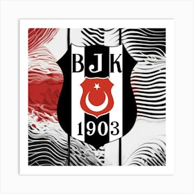 Beşiktaş J.K Logo Wall Art 19 Art Print