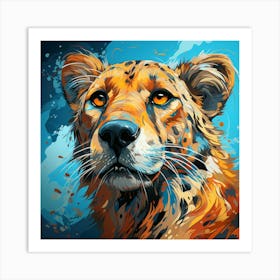 Cheetah 20 Art Print