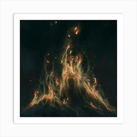 Fire 2 Art Print