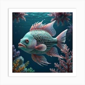 Fish In The Sea 2 Art Print