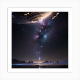 Spaceship Art Print