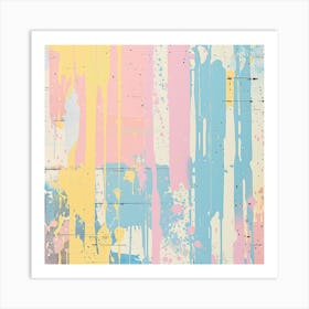 Splatters 4 Art Print