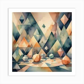 Abstract Painting 248 Art Print