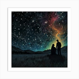 Starry Night 16 Art Print