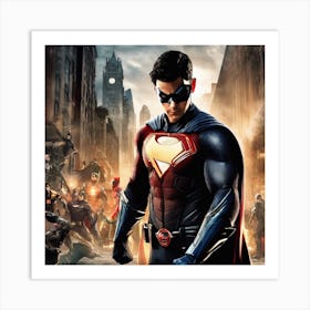 Superman 7 Art Print