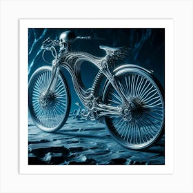 Alien Bike Art Print