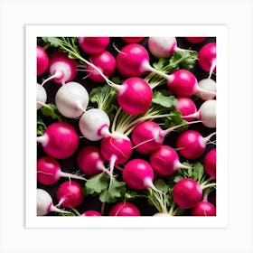 Radishes 4 Art Print