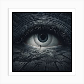 Eye Of The Wolf Art Print